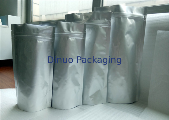 เป็นมิตรกับสิ่งแวดล้อมที่กำหนดเองพิมพ์ Stand Up Pouches, อลูมิเนียม Resealable Stand Up Bag