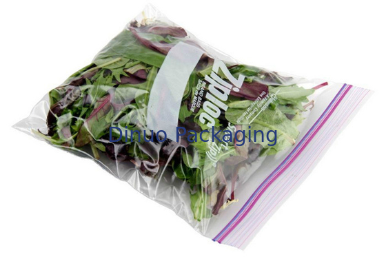 ถุงพลาสติกผนึกสำหรับบรรจุภัณฑ์อาหาร ZipLock ถุงพลาสติกพิมพ์แบบกำหนดเอง