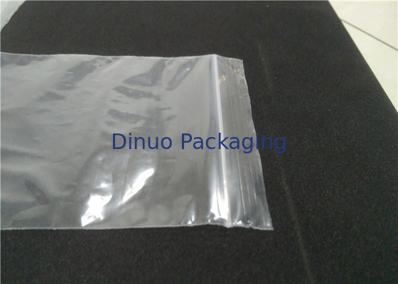 ถุงพลาสติก PE ปิดผนึก Ziplock แพคเกจถุงพลาสติกกันน้ำ