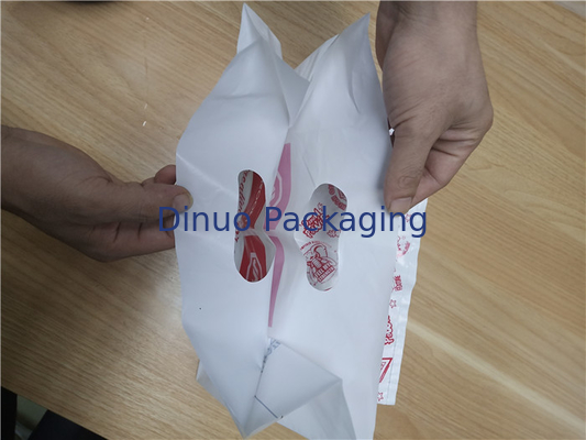 ย่อยสลายได้บรรจุภัณฑ์พิมพ์แบบกำหนดเองถุงเสื้อผ้าถุงช้อปปิ้ง 265x360mm