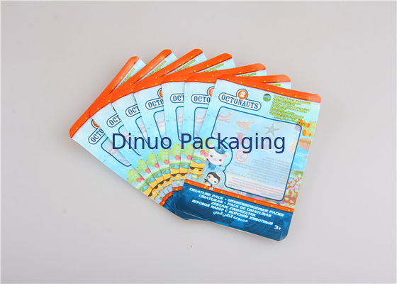 ถุงบรรจุภัณฑ์พิมพ์แบบกำหนดเองหลายสีขนาด 5 "X10" # 00 LDPE