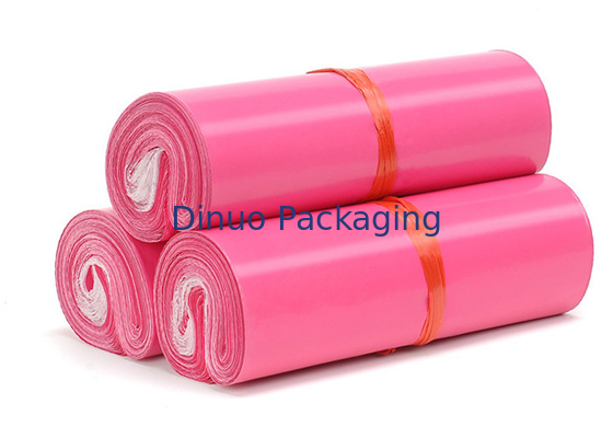 กระเป๋าใส่ซองจดหมายสีชมพู Co-ex กันน้ำสำหรับการจัดส่ง