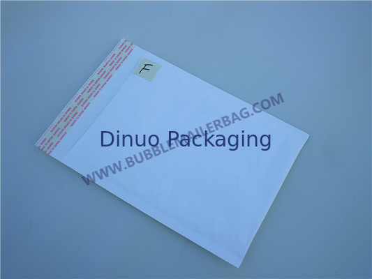 White Kraft Bubble Mailers 45x210mm # C, ซองจดหมายฟองจดหมายที่กำหนดเอง