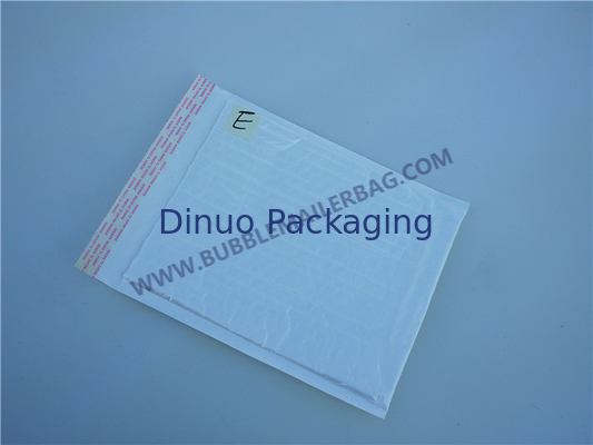White Kraft Bubble Mailers 45x210mm # C, ซองจดหมายฟองจดหมายที่กำหนดเอง