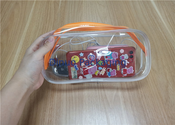 ถุงพลาสติก Ziplock PVC แบบนำกลับมาใช้ใหม่ได้สำหรับบรรจุสิ่งของจำเป็นทุกวัน