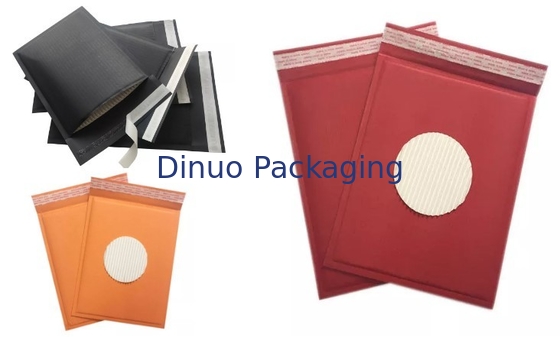 รีไซเคิลเอง 100% พิมพ์คราฟท์ฟองซองจดหมาย / กระดาษรังผึ้งถุงเบาะลูกฟูก
