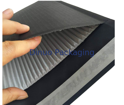 สีดำ 9.5x11 &#39;&#39; Custom คราฟท์กระดาษลูกฟูก 2 ด้านประทับตราความร้อนป้องกัน