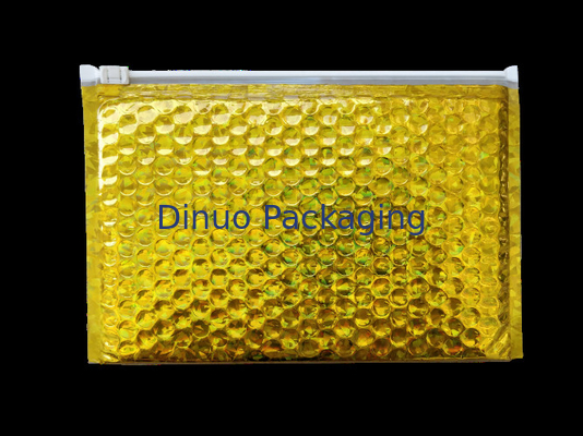 400x300 มม. สีส้มผนึกซิปถุงฟองช็อกความต้านทาน ISO9001