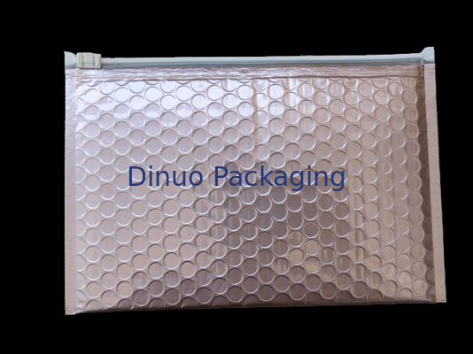 400x300 มม. สีส้มผนึกซิปถุงฟองช็อกความต้านทาน ISO9001