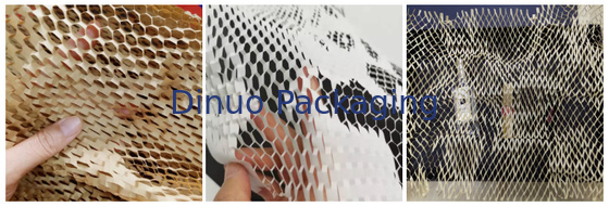 กระดาษคราฟท์รังผึ้ง 80gsm 50 ซม. * 100 ม. สำหรับบรรจุของขวัญ