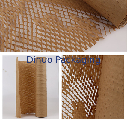 กระดาษคราฟรังผึ้ง SGS Sustainable Die Cut 38 ซม. * 140 ม