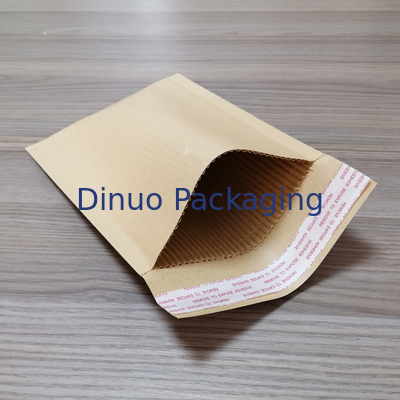 IECC รีไซเคิลกระดาษลูกฟูกกระดาษคราฟท์เบาะ Mailers