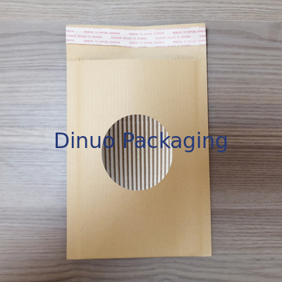 IECC รีไซเคิลกระดาษลูกฟูกกระดาษคราฟท์เบาะ Mailers