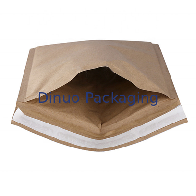 กระเป๋าจัดส่งกระดาษคราฟท์ 100% เบาะรองนั่งกระดาษรังผึ้ง