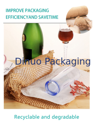 ซองจดหมายเบาะรองนั่งกระดาษรังผึ้ง Eco สำหรับบรรจุภัณฑ์ห่อสินค้า
