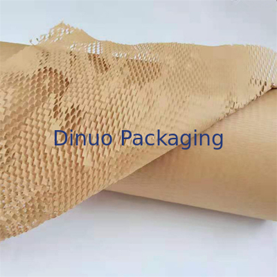 ม้วนกระดาษรังผึ้ง 50 มม. * 100 ม. 80gsm ย่อยสลายได้